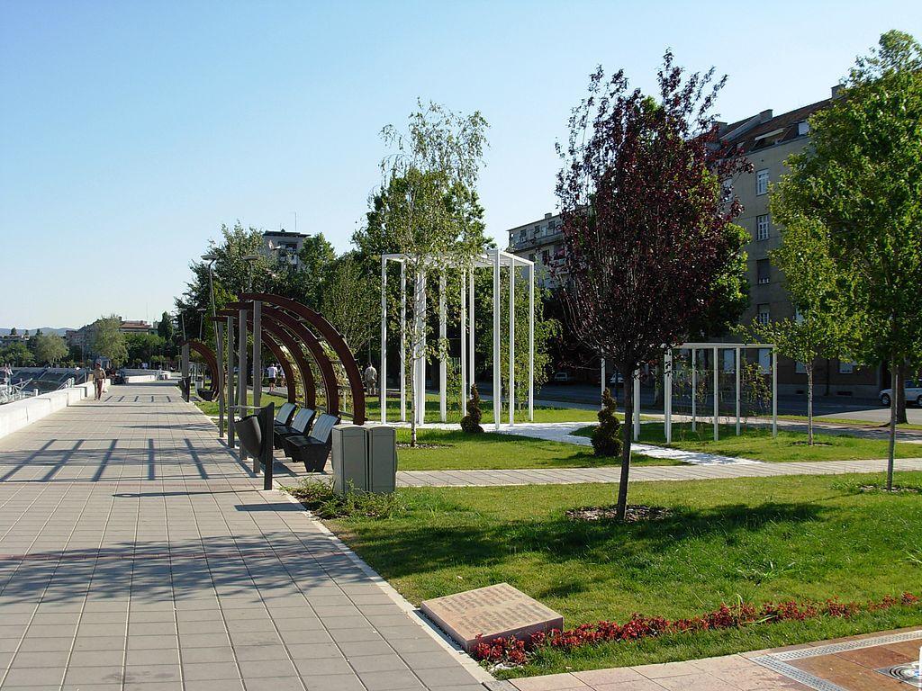 Apartment Riverside Gem Újvidék Kültér fotó